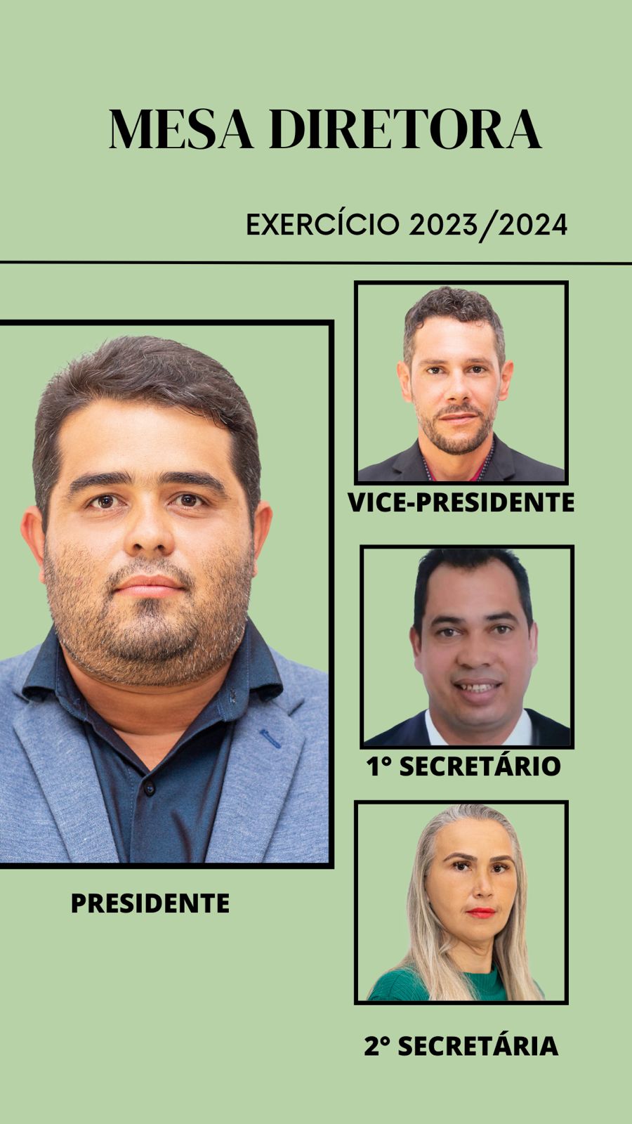 ELEIÇÃO DA MESA DIRETORA 2023/2024