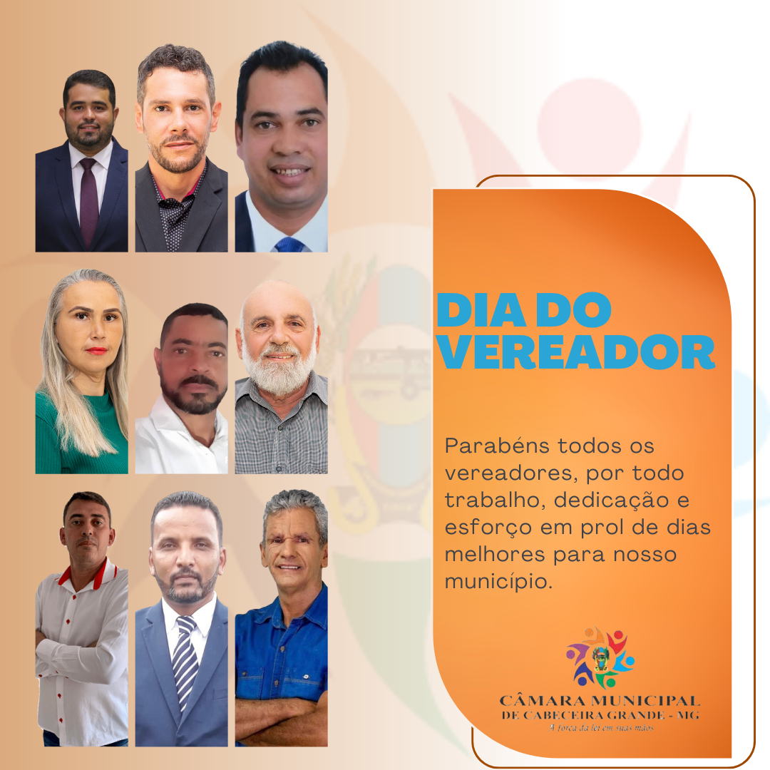 Homenagem ao dia do Vereador